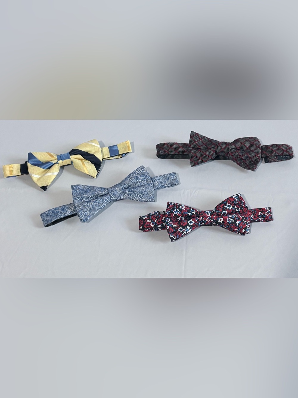 LOT of 4 Adjustable Bow Ties